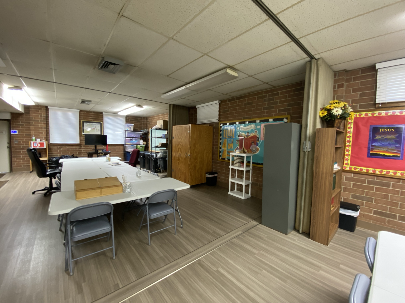 Current basement space — the foundation